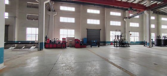 Máquina de fabricação de truss de aço plano 22kw Linha de produção de solda