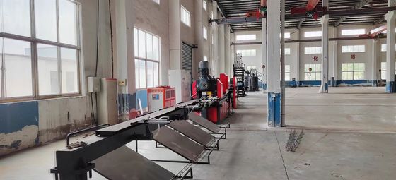 Máquina de fabricação de truss de aço plano 22kw Linha de produção de solda