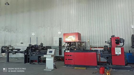 Máquina de soldadura de barras de aço eficiente com controle de tela sensível ao toque comprimento de soldadura 0,4m-12m