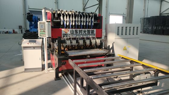 Máquina de solda de malha de barras de aço de alta resistência com sistema de transmissão de servo motor