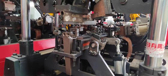 Máquina de solda de barras de aço de operação fácil Controle de tela sensível ao toque com PLC