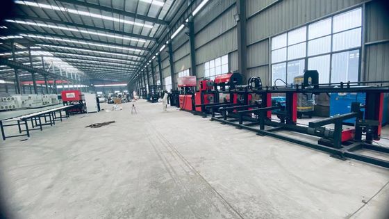 12-15 m/min Linha de solda de vigas de rede