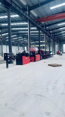 Motor de cisalhamento 11kw Máquina de solda de rebarda comprimento de soldagem 40-1200mm